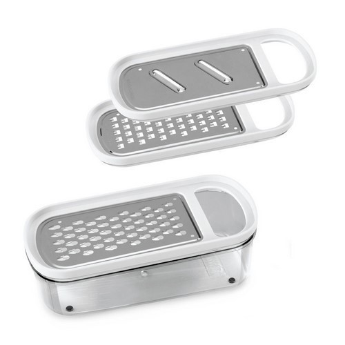 RALLADOR METALTEX RAP-BOX C/CONTENEDOR 3 CUCHILLAS